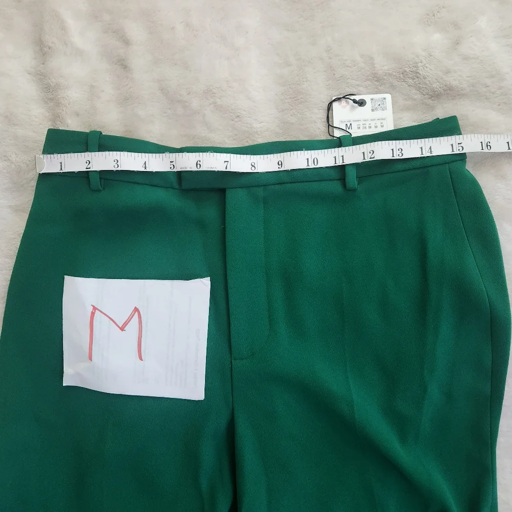 Zara Emerald Green Single-Button Blazer - Picture 7 of 14